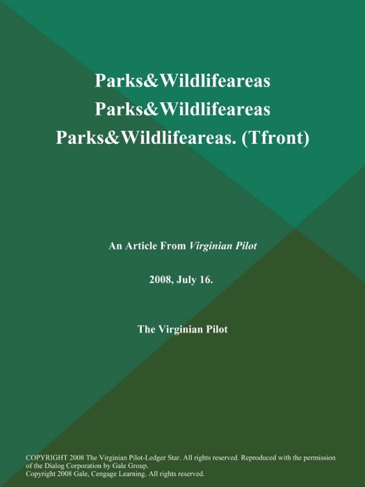 Parks&Wildlifeareas Parks&Wildlifeareas Parks&Wildlifeareas (Tfront)