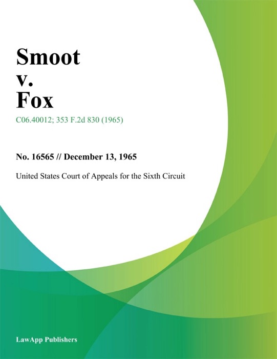 Smoot V. Fox