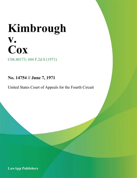 Kimbrough v. Cox