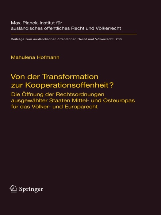 Von der Transformation zur Kooperationsoffenheit?