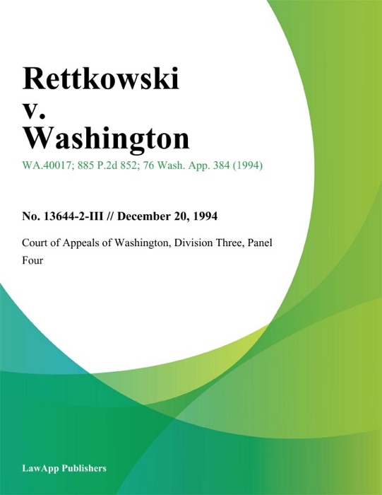 Rettkowski v. Washington