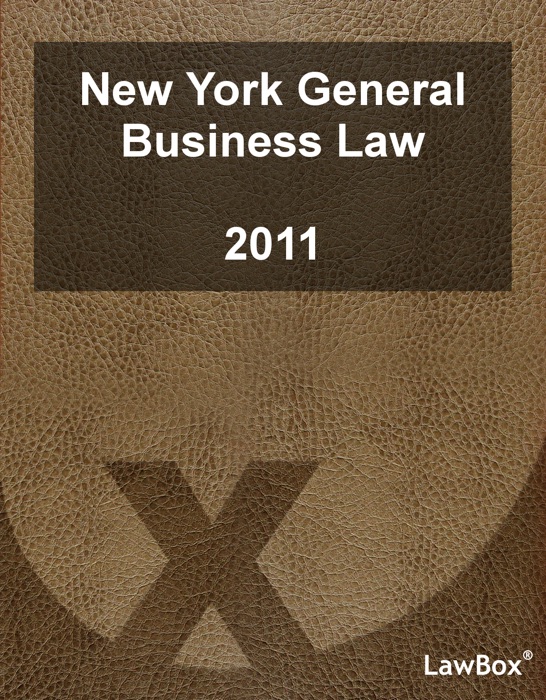 New York General Business Law 2011