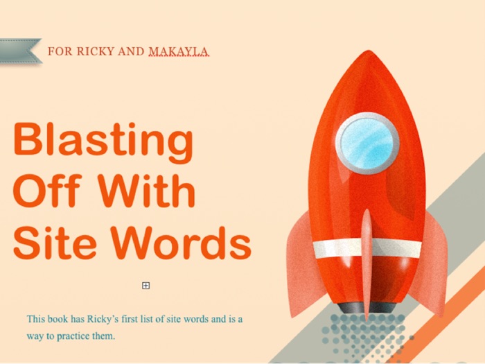 Blasting Off With Sight Words 1