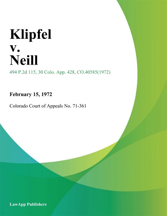 Klipfel v. Neill