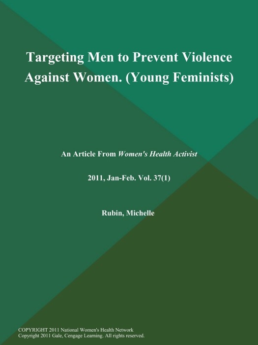 Targeting Men to Prevent Violence Against Women (Young Feminists)