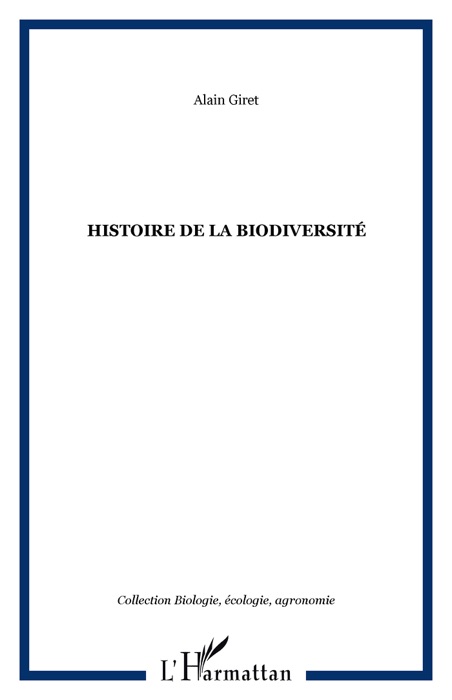 Histoire de la biodiversité