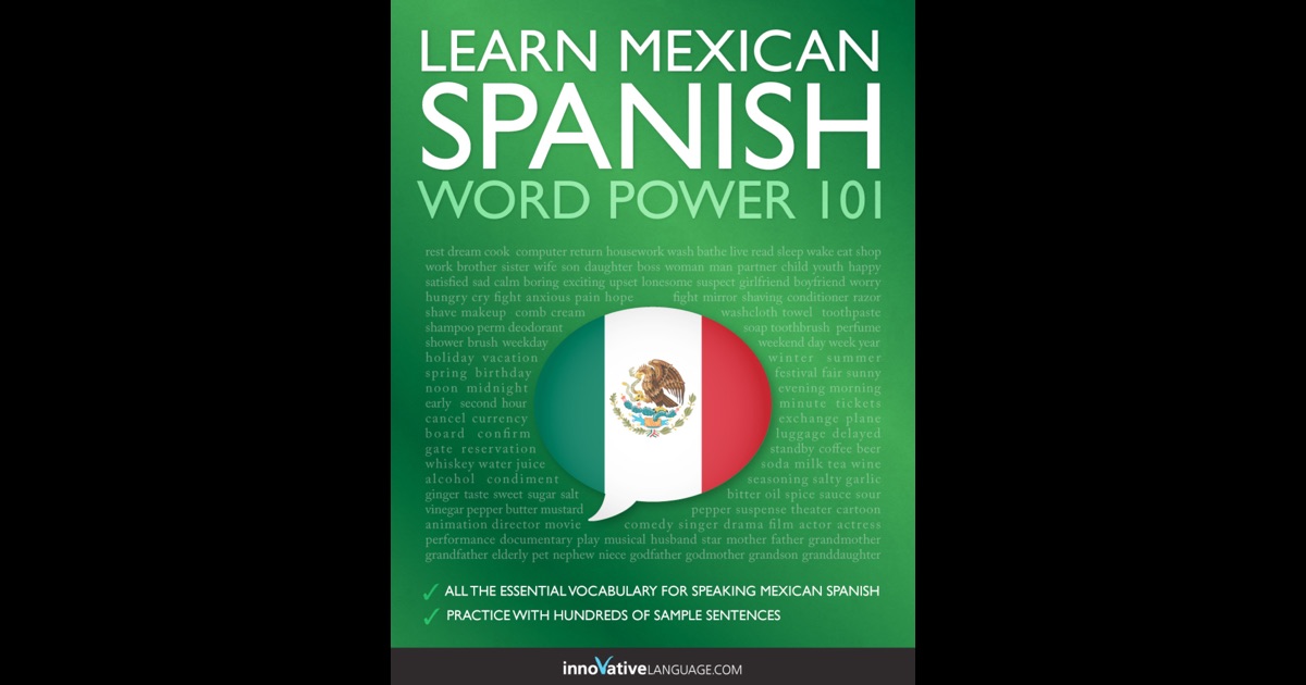 Learn Mexican Spanish - Word Power 101 by Innovative Language Learning ...