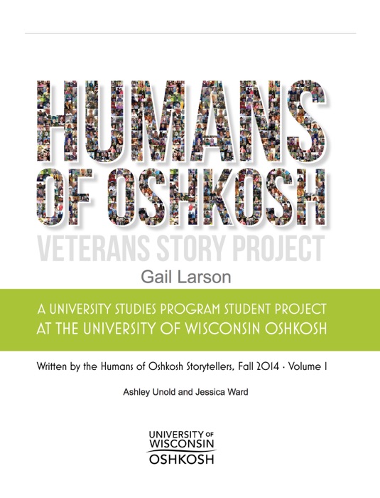 Humans of Oshkosh - Veteran Larson