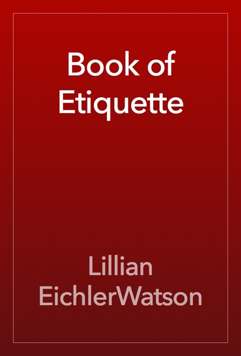 Book of Etiquette