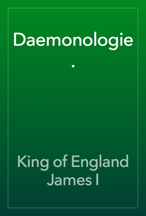 Daemonologie.