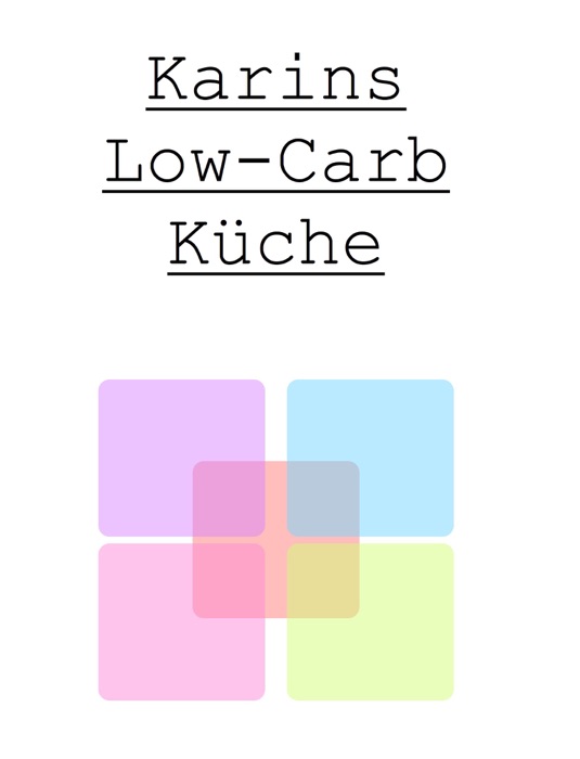Karins Low-Carb Küche