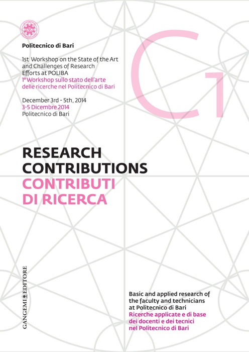 Contributi di Ricerca 1 - Research Contributions 1