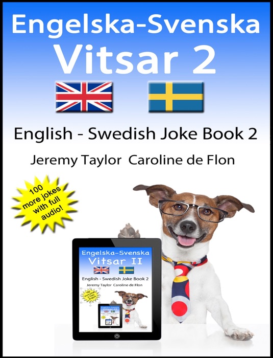 English Swedish Joke Book 2 - with Audio