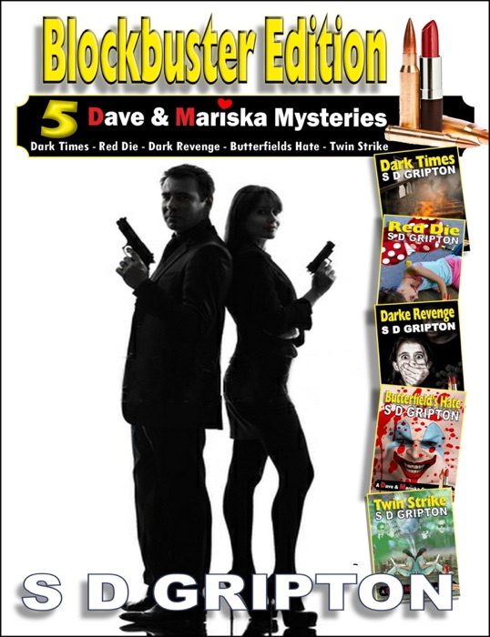 Blockbuster Box Set: Dave Lewis/Mariska Masekova Mysteries - Dark Times/Red Die/Darke Revenge/Butterfield's Hate/Twin Strike