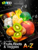 Noemí Valencia de Trainor & Noel Trainor - Fruits, Roots & Veggies Alphabet アートワーク