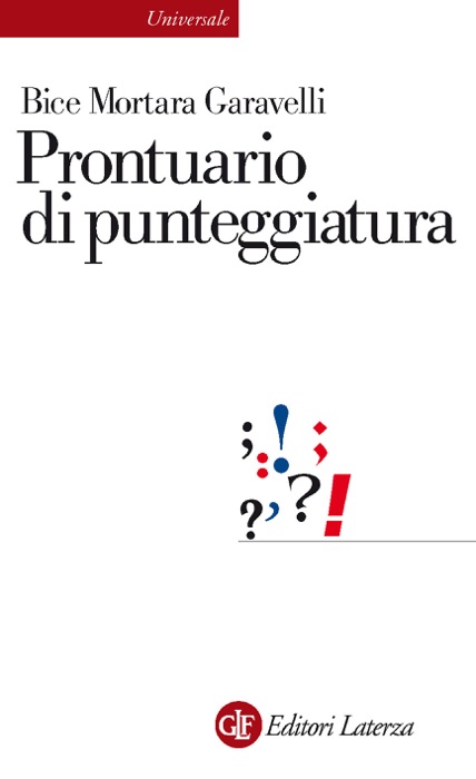 Prontuario di punteggiatura