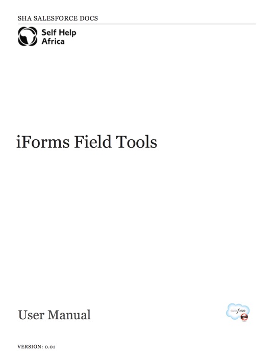 GSHA - iForms Field Tools