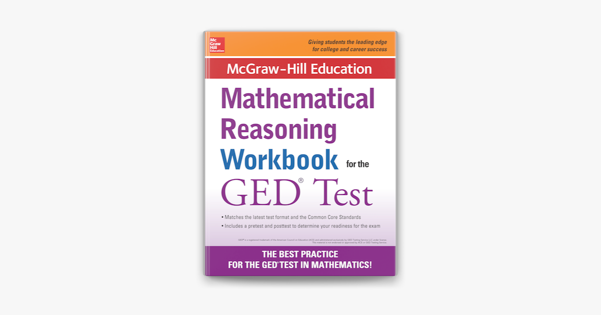 mcgraw hill education mathematical reasoning workbook for the ged test