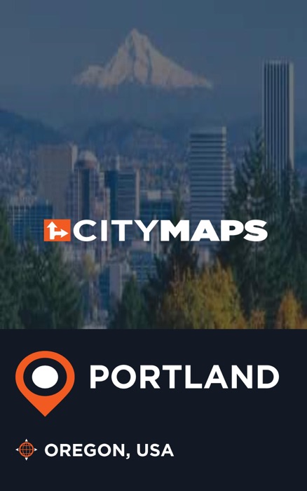 City Maps Portland Oregon, USA