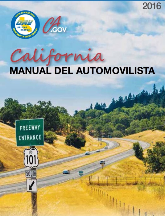 Manual del Automovilista de California 2016