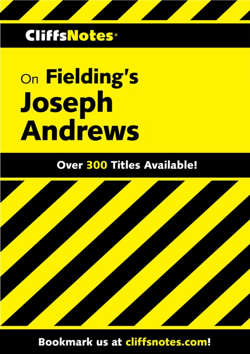 CliffsNotes on Fielding's Joseph Andrews