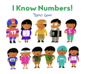 I Know Numbers! - Taro Gomi