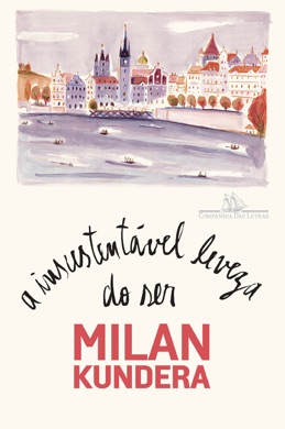 Capa do livro A Insustentável Leveza do Ser de Milan Kundera