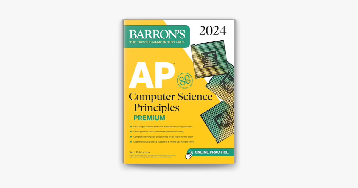 ‎AP Computer Science Principles Premium, 2024 6 Practice Tests