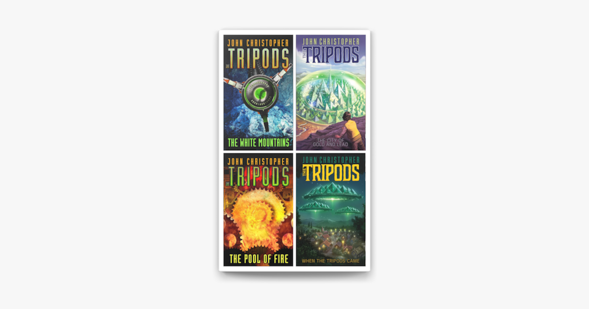 ‎The Tripods Series by John Christopher The White Mountains, The City of Gold and Lead, The