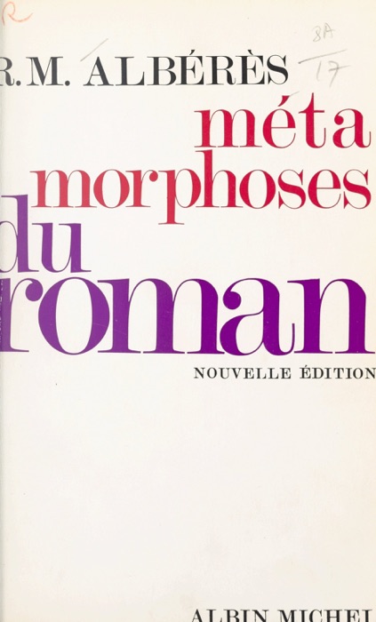 Métamorphoses du roman