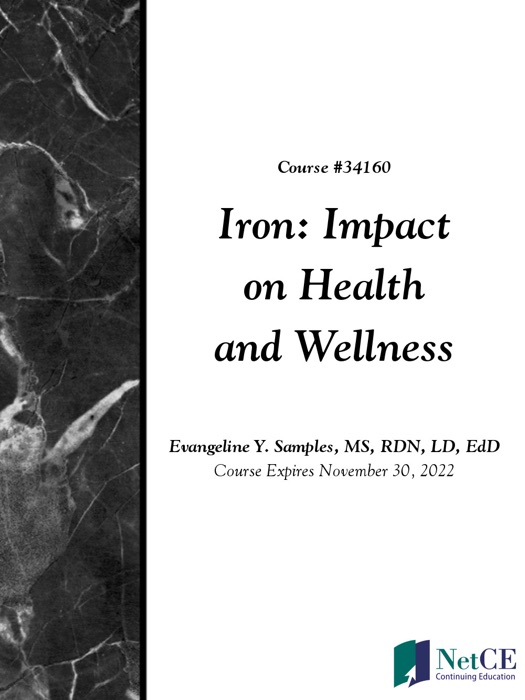Iron: Impact on Health and Wellness