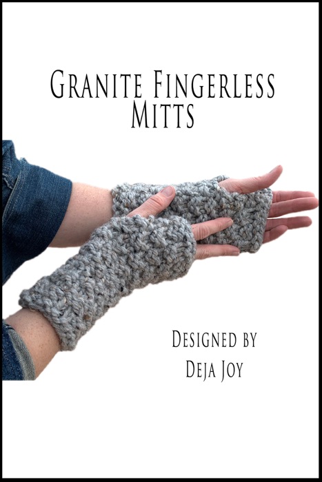 Granite Fingerless Mitts