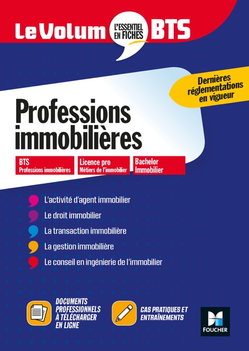 Le Volum' BTS - Professions immobilières - Révision et entrainement