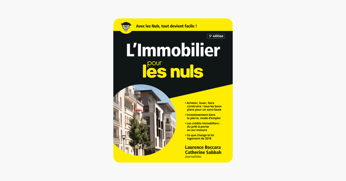investissement immobilier pour les nuls