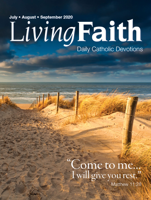 Terence Hegarty - Living Faith July, August, September 2020 artwork