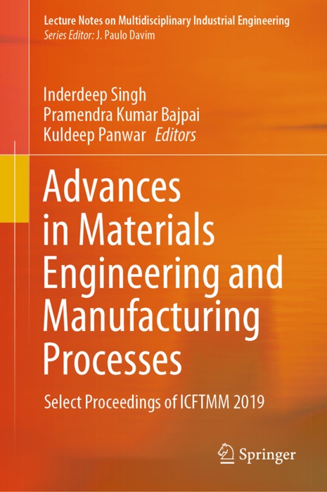 Advances in Materials Engineering and Manufacturing Processes