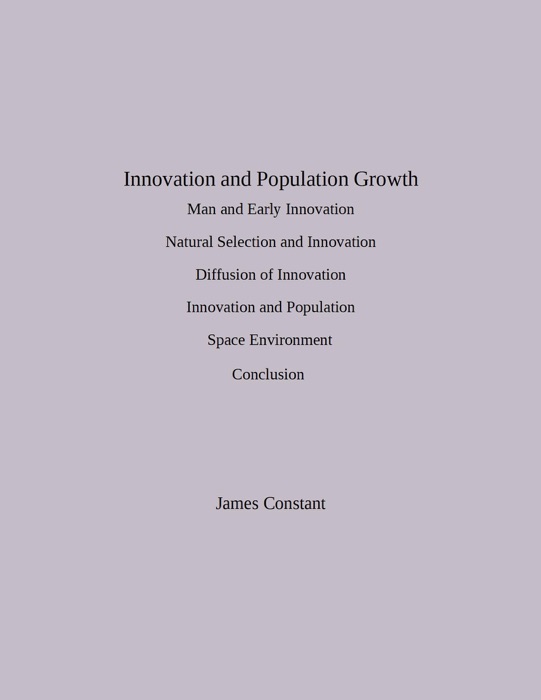 Innovation and Population Growth