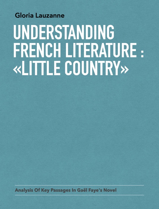 Understanding french literature : «Little country»