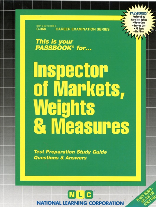 Inspector of Markets, Weights & Measures