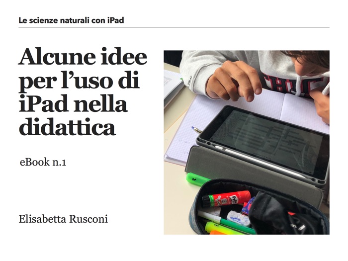 Alcune idee per l'uso di iPad nella didattica