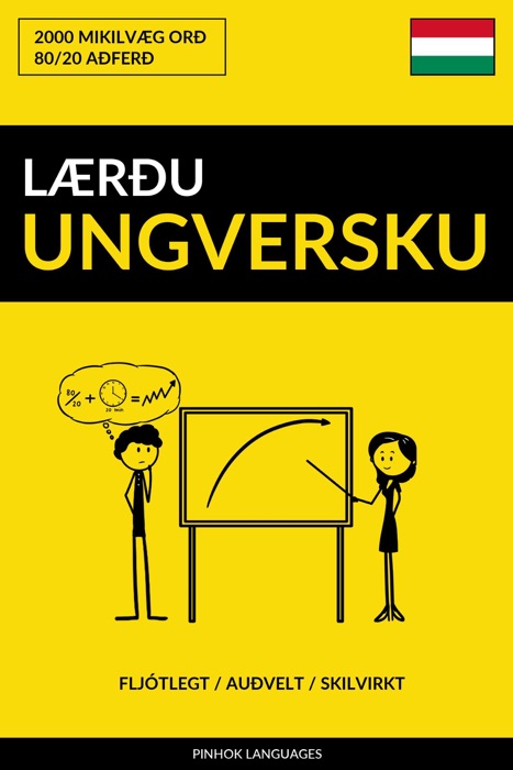 Lærðu Ungversku: Fljótlegt / Auðvelt / Skilvirkt: 2000 Mikilvæg Orð