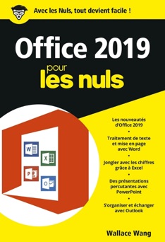 Office 2019 pour les Nuls, poche - Word, Excel, PowerPoint et Outlook - Wallace Wang