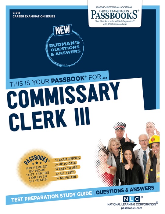 Commissary Clerk III