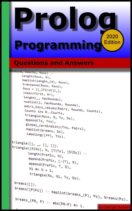 Prolog Programming: Questions and Answers (2020 Edition)