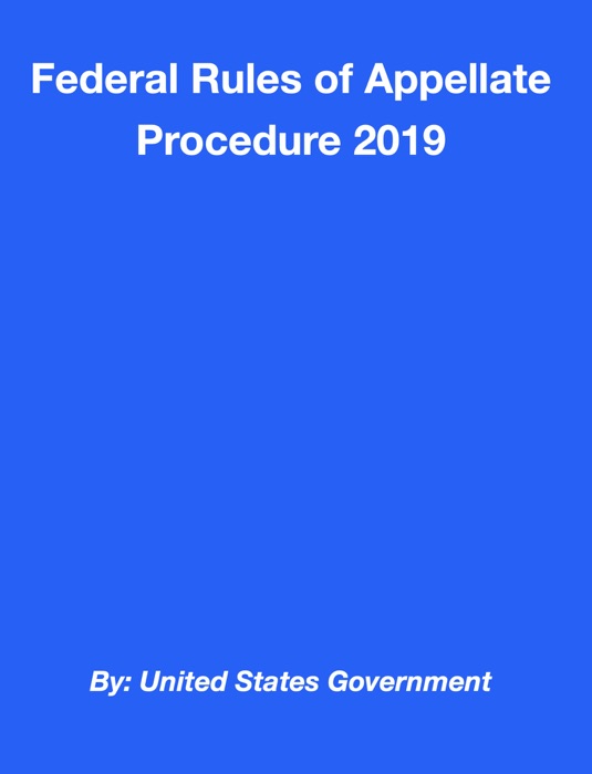 Federal Rules of Appellate Procedure 2019