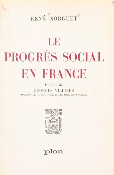 Le progrès social en France