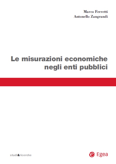 Le misurazioni economiche negli enti pubblici