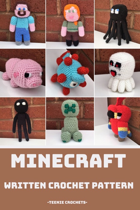 Minecraft - Written Crochet Patterns (Unofficial)