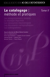 Book's Cover of Le catalogage : méthodes et pratiques