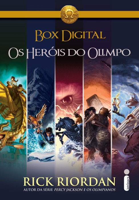 Box Os Heróis Do Olimpo - Coleção Heróis Do Olimpo Com 5 Volumes